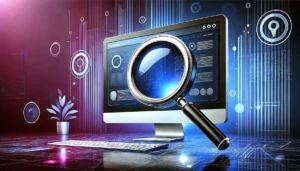 thumbnail featuring a magnifying glass How to Find Out Who Designed a Website in Just 30 Seconds!